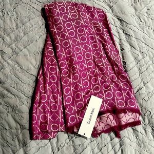 Calvin Klein scarf brand new , color: purple